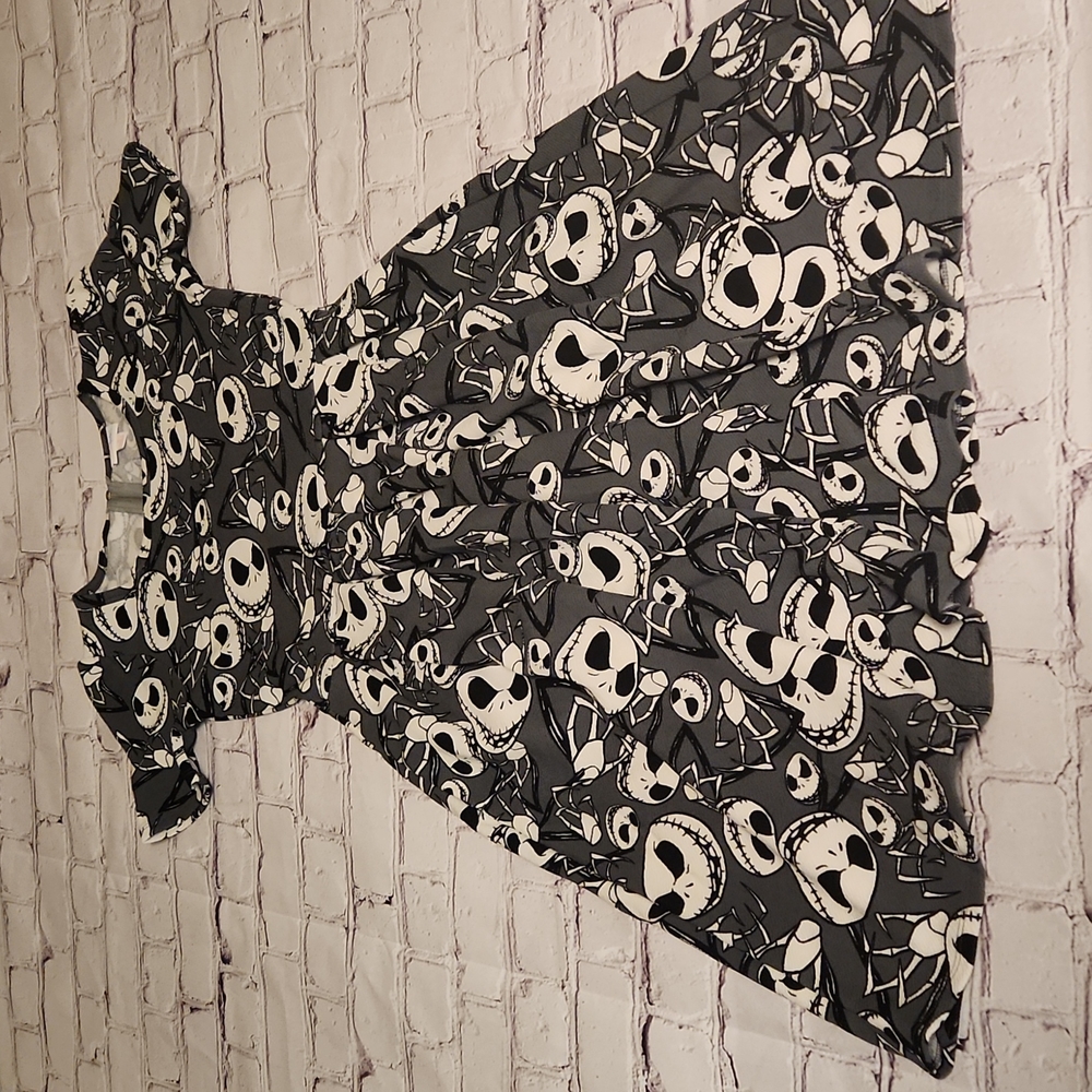 Jack Skellingtin Nightmare before Christmas LuLaRoe Amelia Dress with Pockets